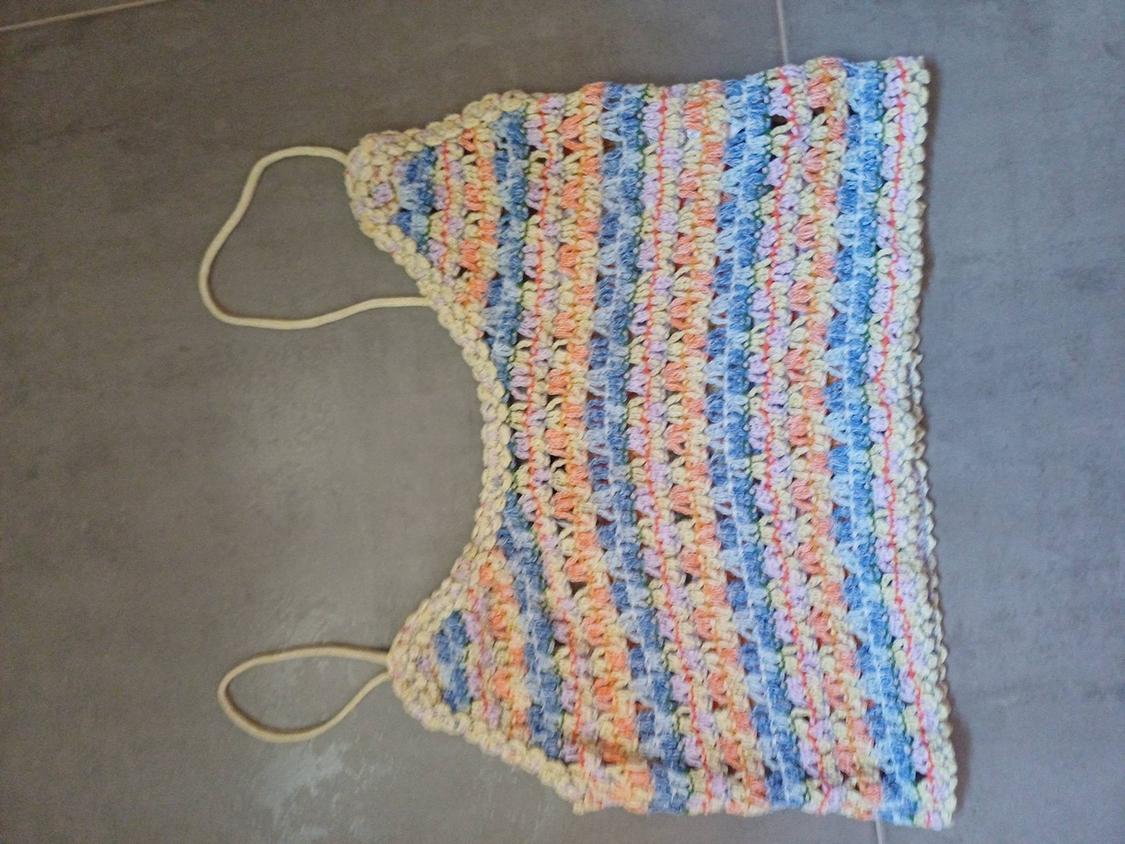 KNIT CROP TOP - Image 2