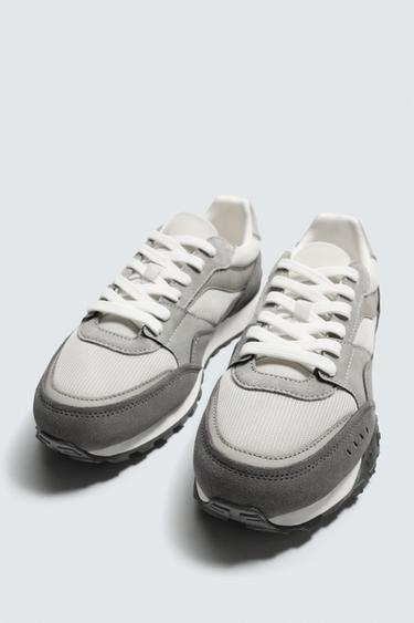 TRAINERS - Grey by Zara - Image 4