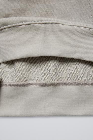 SLOGAN PRINT HOODED VEST - Sand by Zara - Image 3