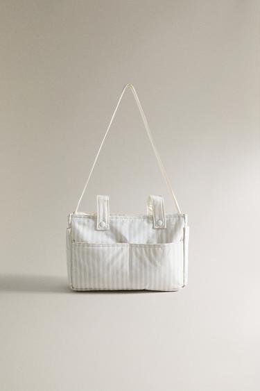 STRIPED MATERNITY PUSHCHAIR BAG - striped by Zara