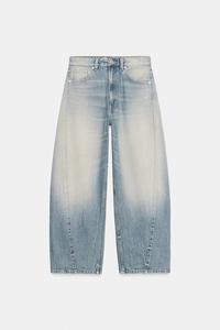 TRF MID-RISE FOLD-OVER WAISTBAND JEANS