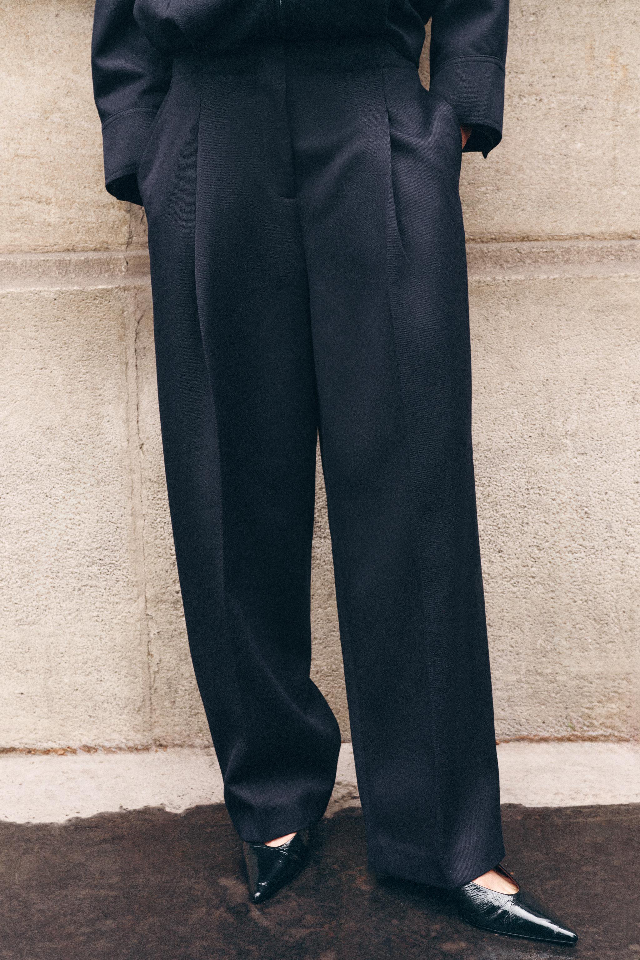 ZW COLLECTION PLEATED PANTS