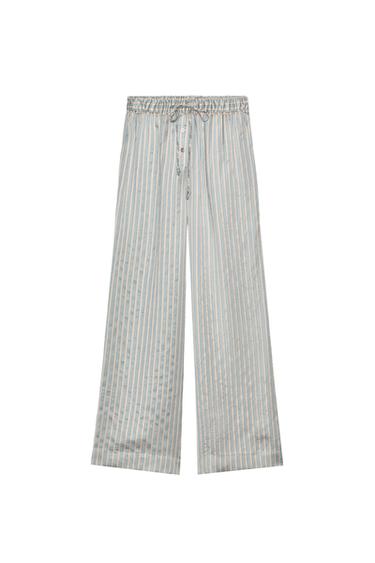 STRIPED PYJAMA TROUSERS ZW COLLECTION
