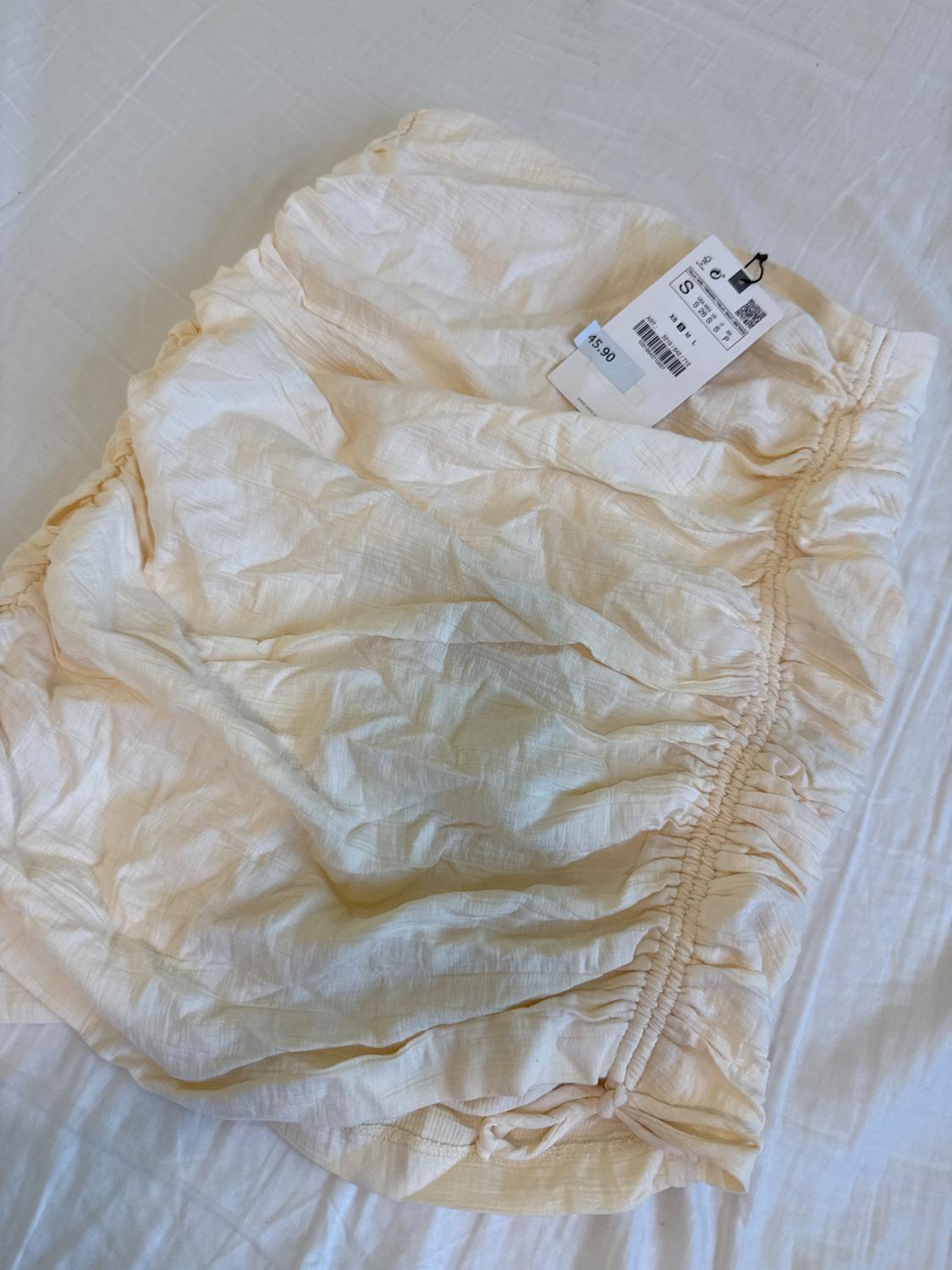 DRAPED MINI SKIRT - Image 2