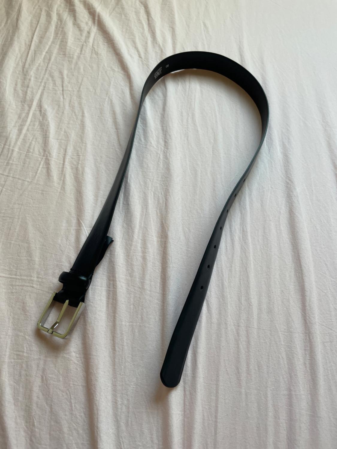 METAL BUCKLE LEATHER BELT - Image 2