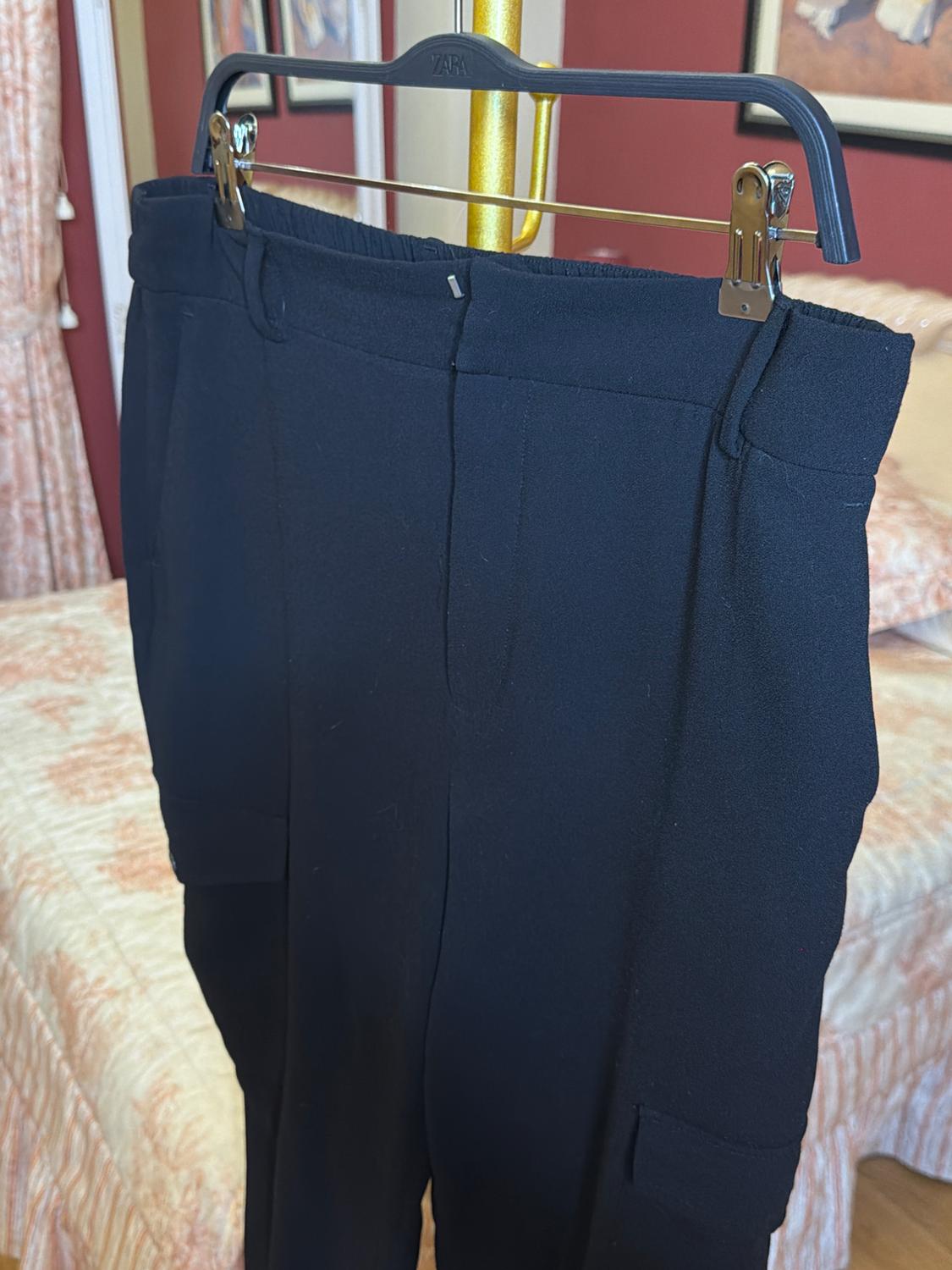BELTED CARGO TROUSERS - Image 4