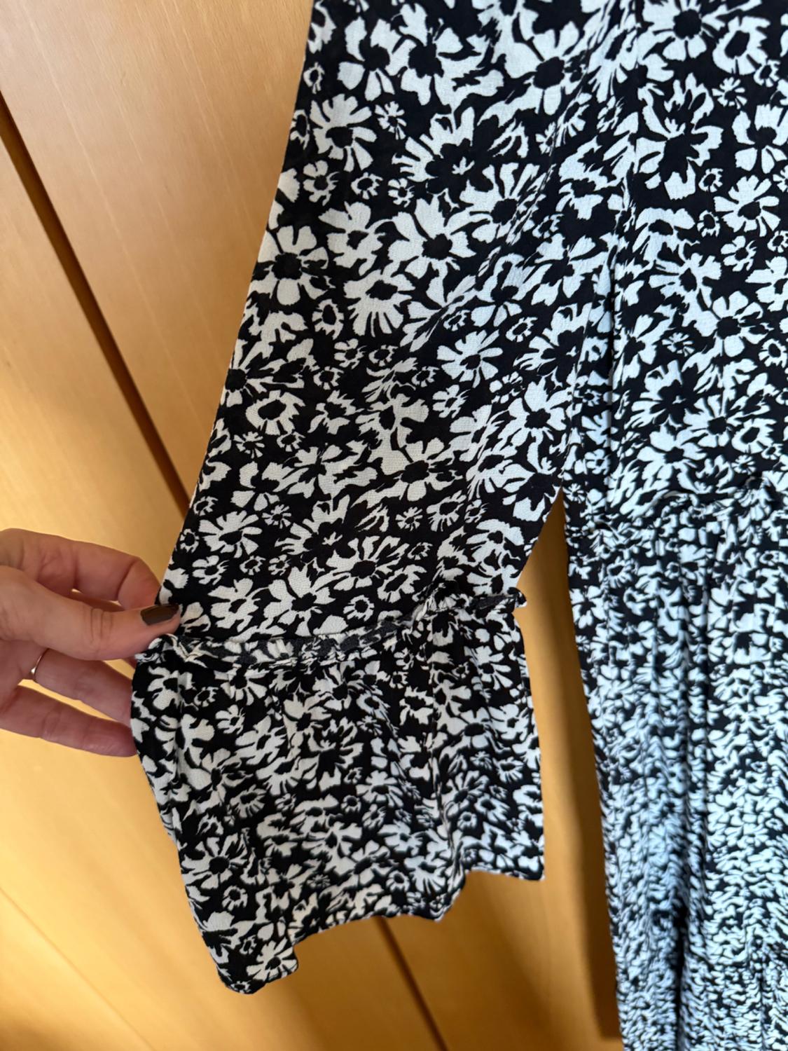 PRINTED MIDI DRESS - Image 5