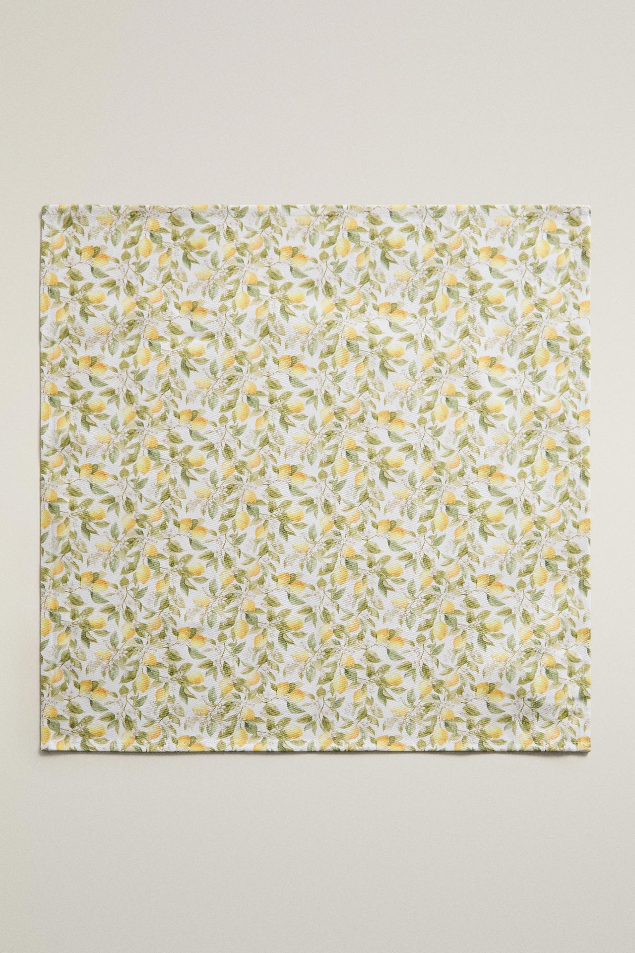 LEMON NAPKINS (PACK OF 2) — Greens