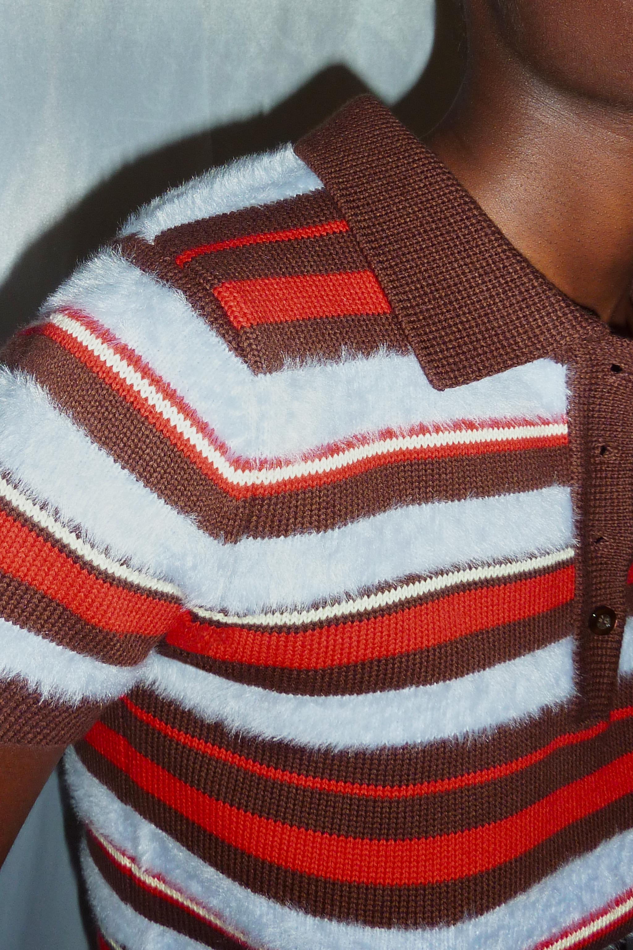 STRIPED POLO