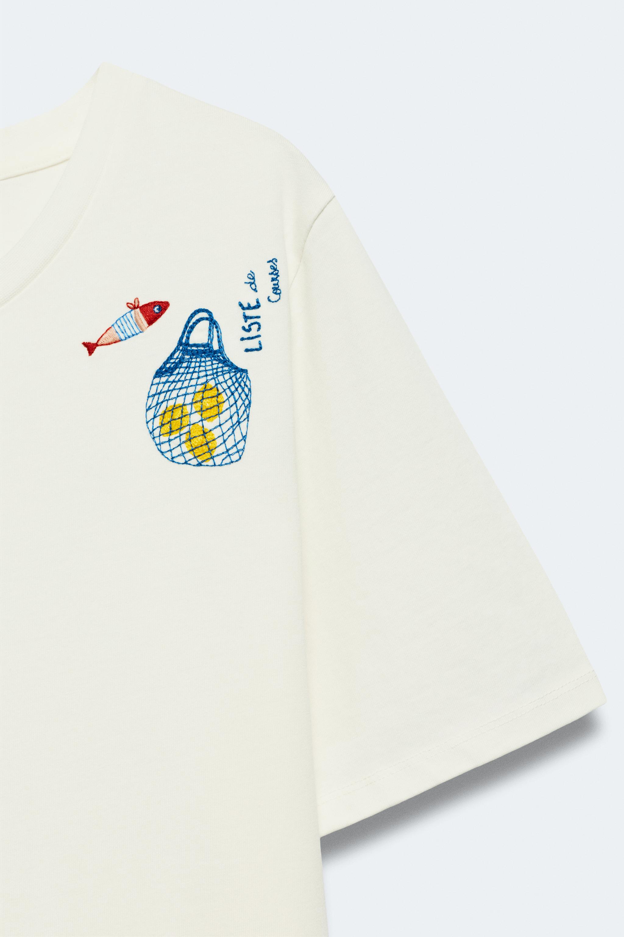 FRONT EMBROIDERED T-SHIRT LIMITED EDITION