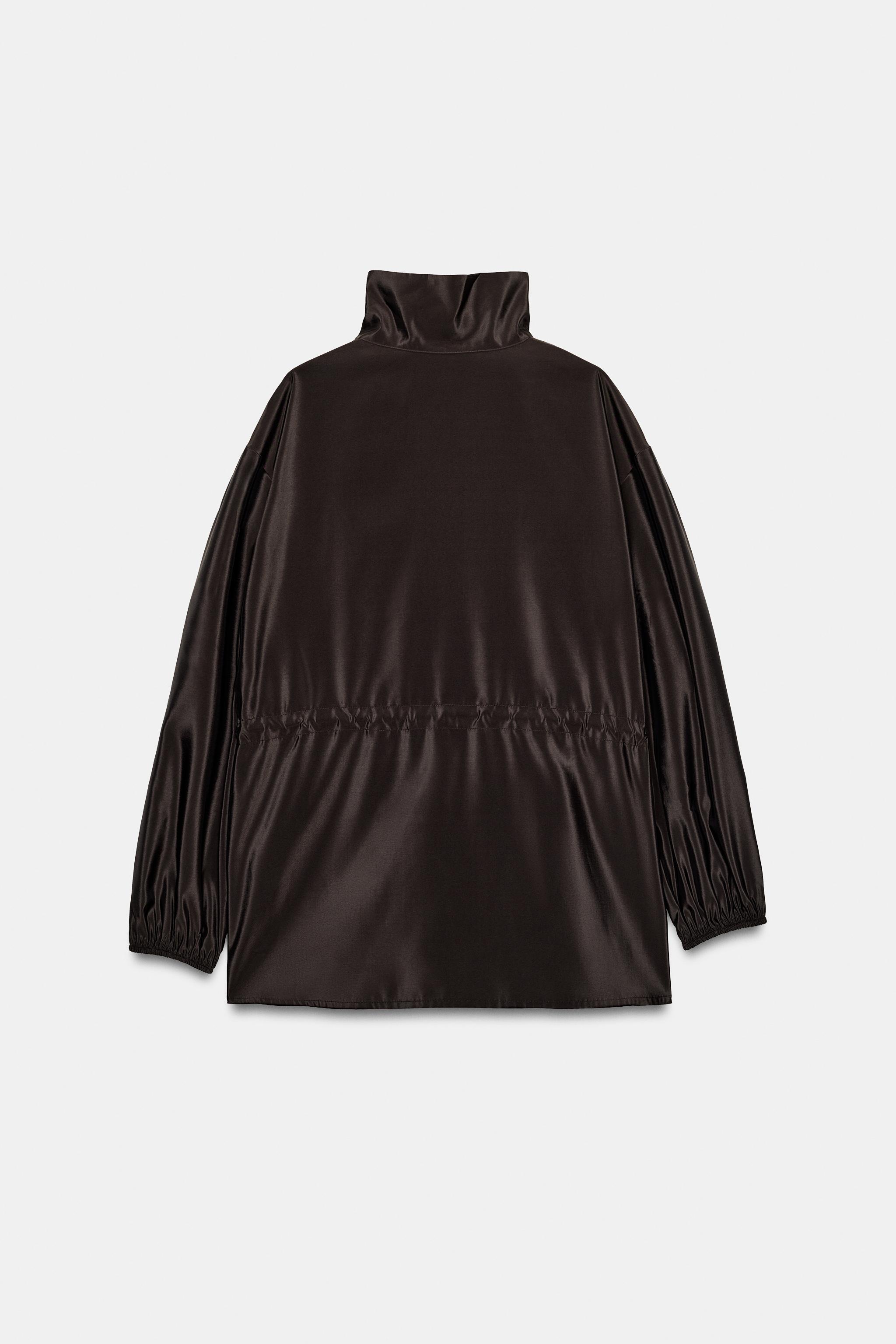 VESTE COL MONTANT TAILLE AJUSTABLE