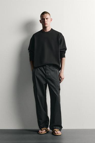 SOFT RELAXED FIT JUMPER - Black by Zara