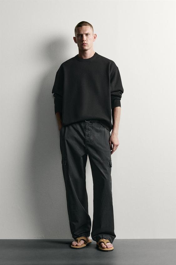 SOFT RELAXED FIT JUMPER - Black by Zara - Image 0