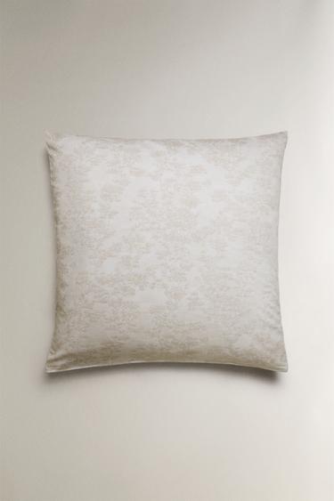 TAIE D’OREILLER TOILE DE JOUY - Beige de Zara - Image 1