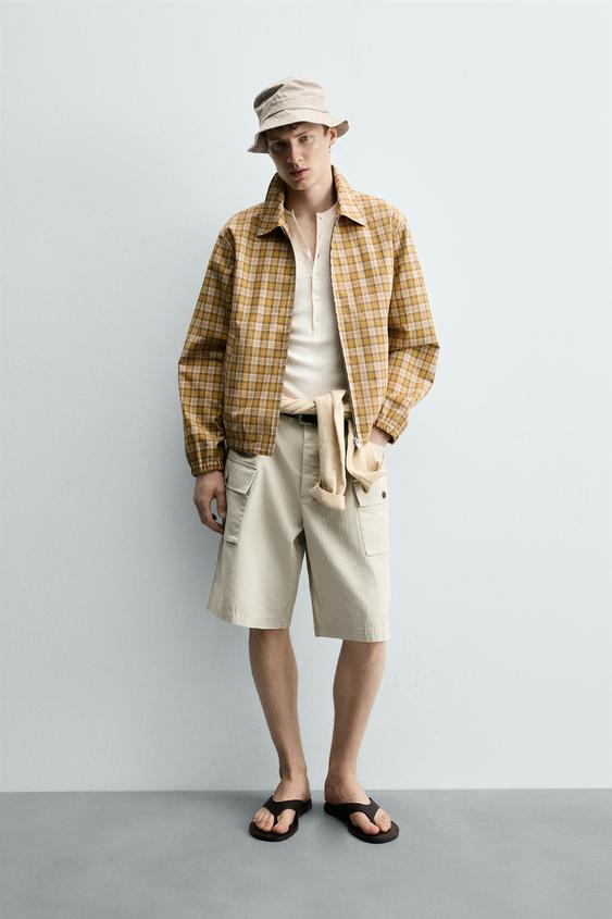 REGULAR FIT PLAID JACKET from Zara - $149