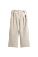 %100 KETEN YARI TRANSPARAN GÖMLEK - Görsel 2