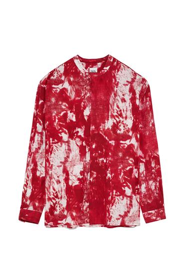 TIE-DYE PRINT SHIRT