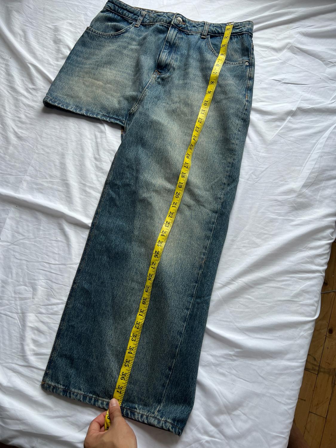 Z1975 ASYMMETRIC DENIM SKIRT - Image 3