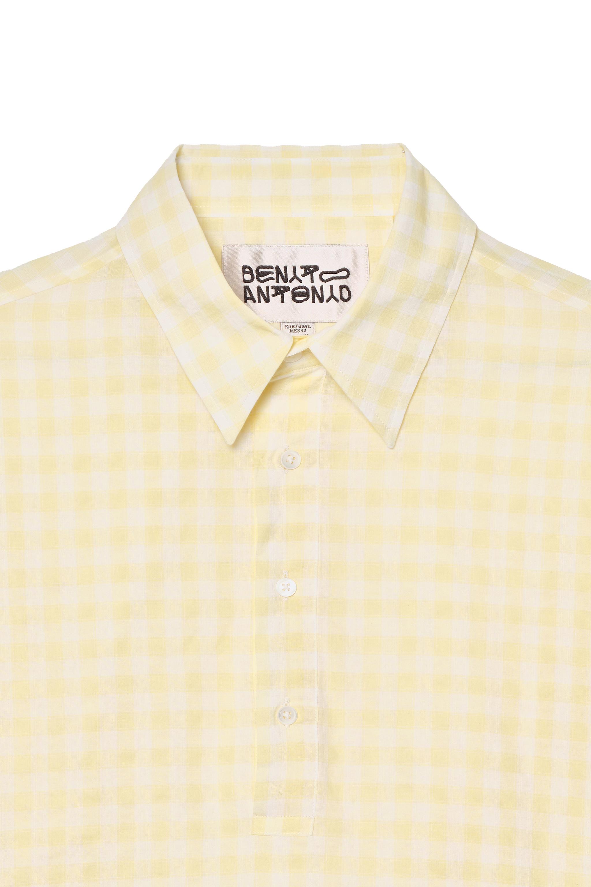 Мужские рубашки Zara PLAID JACQUARD POLO SHIRT — фото 5