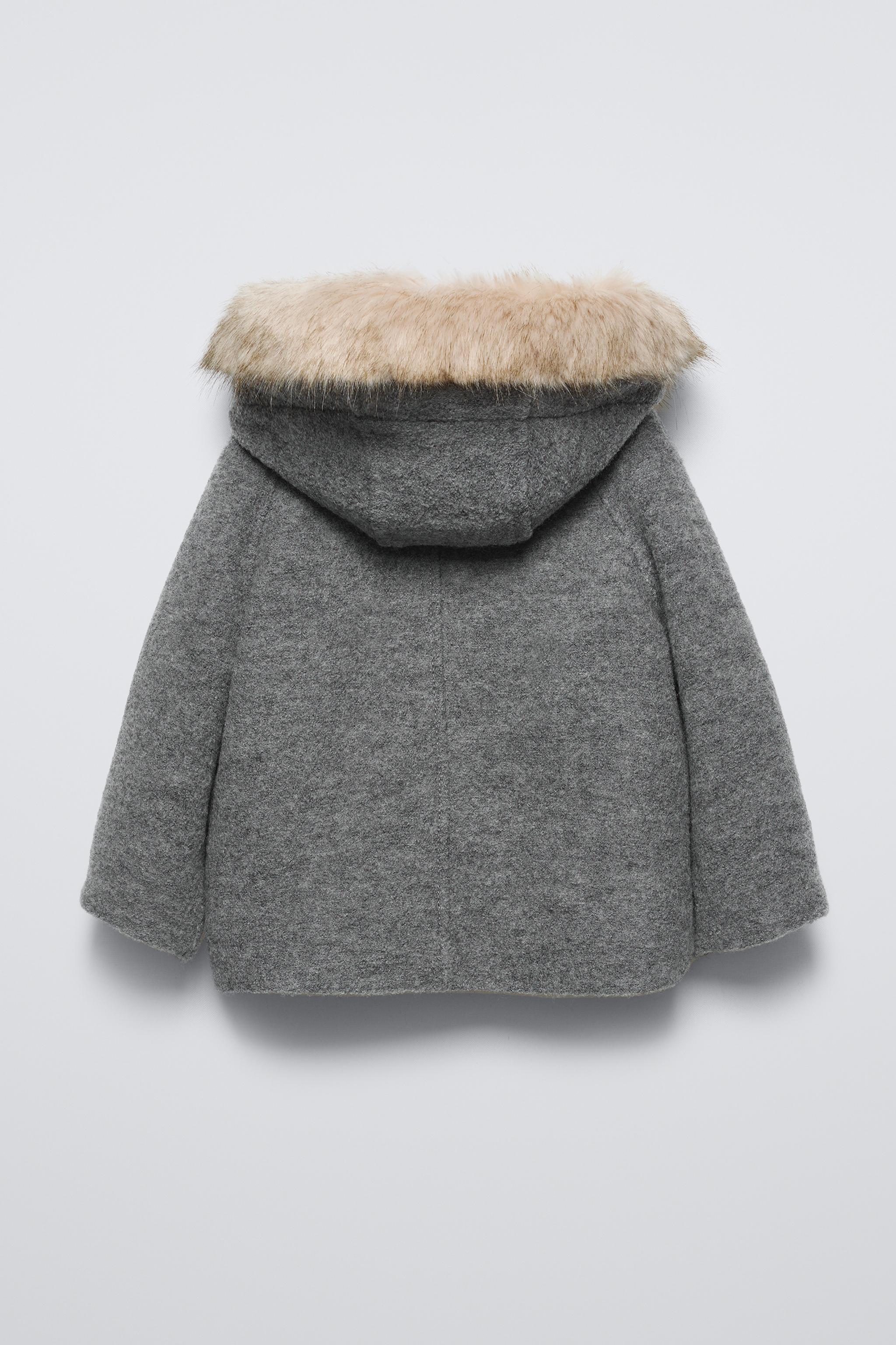 Grey duffle coat online