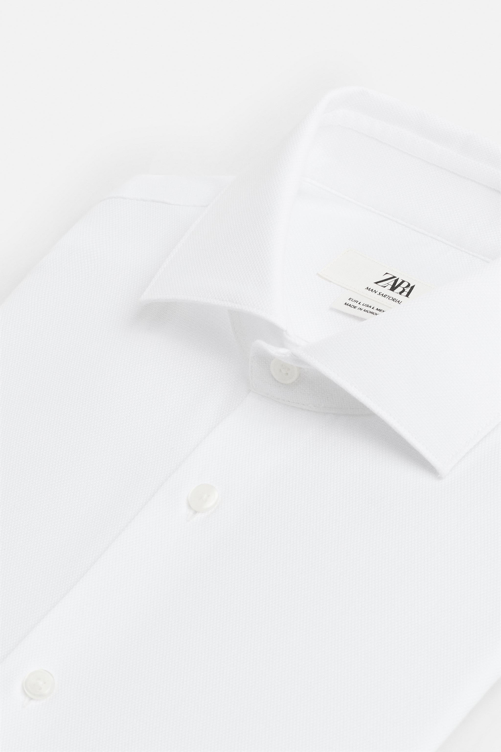 CHEMISE SLIM FIT STRUCTURÉE
