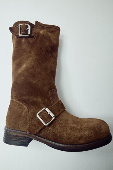 BOTA BIKER CROUTE - Castanho da Zara