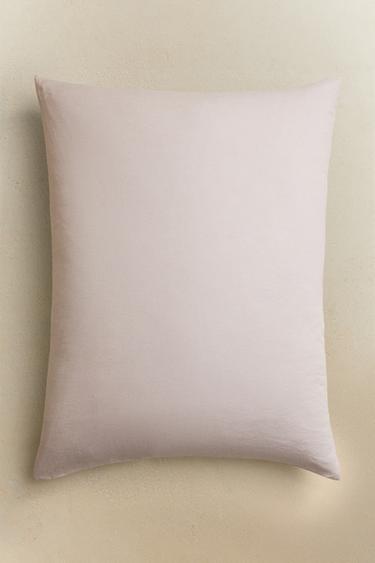 HOUSSE DE COUSSIN EN LIN XXL - Rose pâle de Zara - Image 6