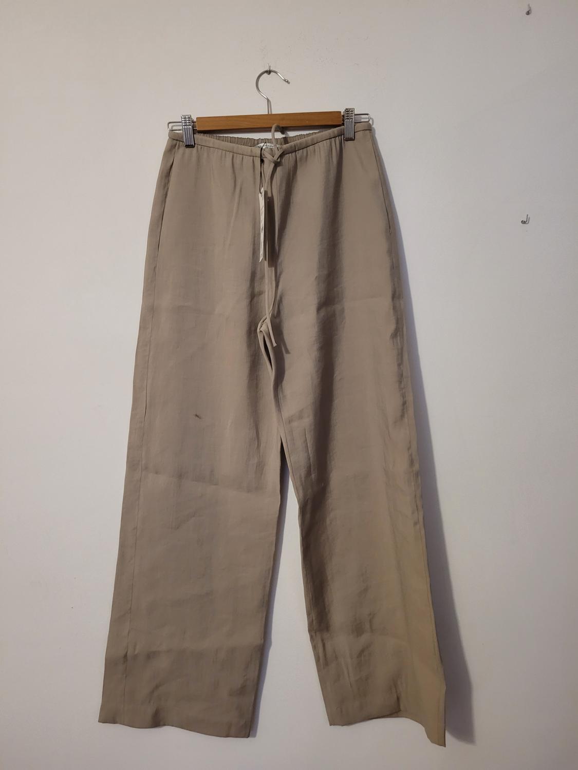 ZW COLLECTION FLOWING PYJAMA-STYLE TROUSERS