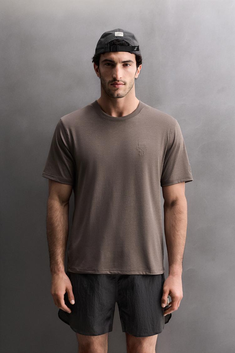 ZARA TRAINING TECHNICAL T-SHIRT
