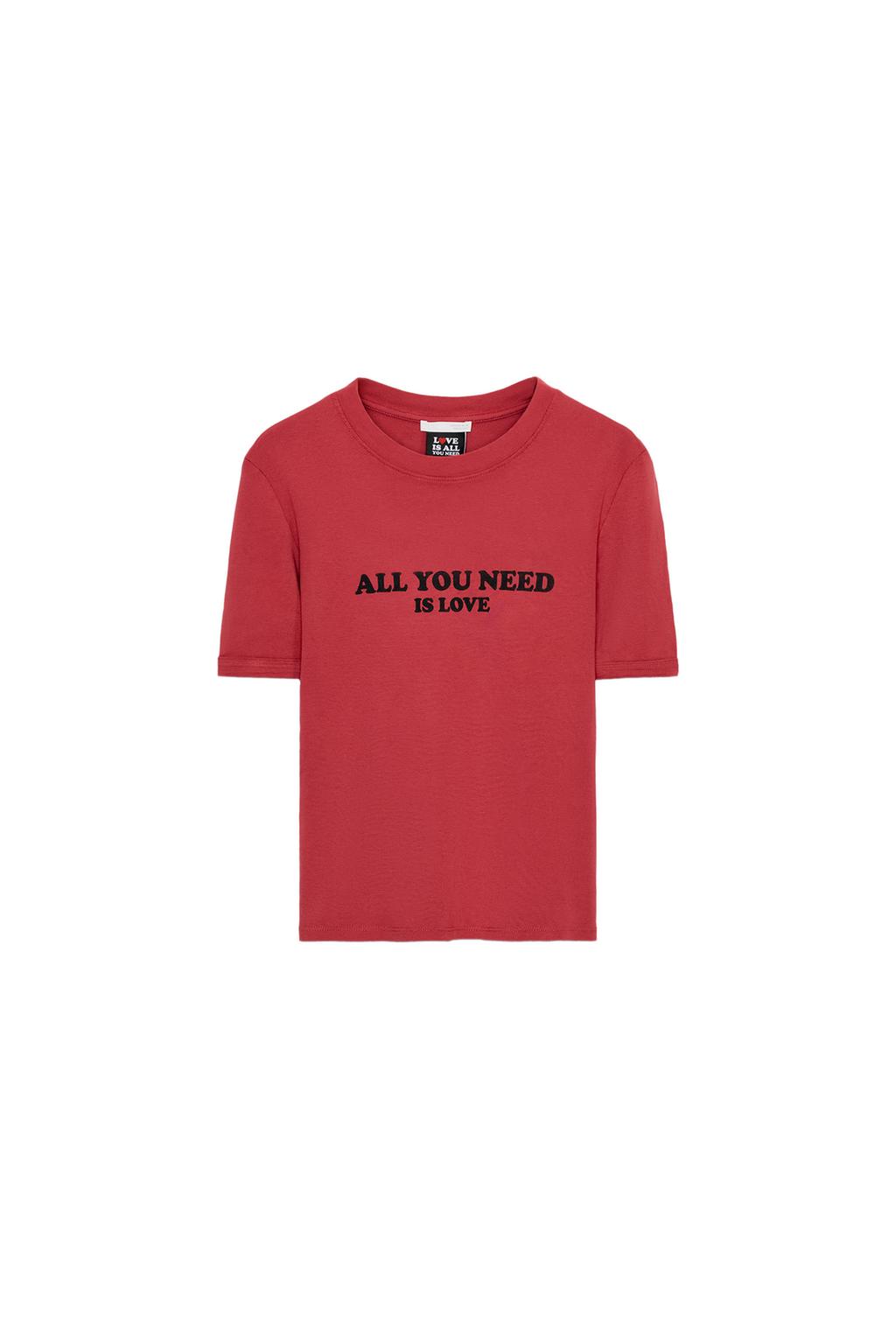 FRONT TEXT T-SHIRT - image 4