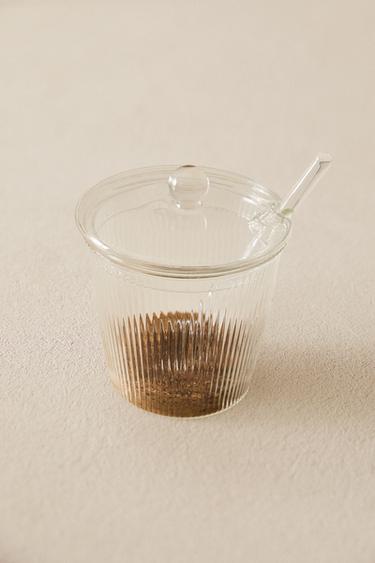BOROSILICATE GLASS SUGAR BOWL - 990 by Zara