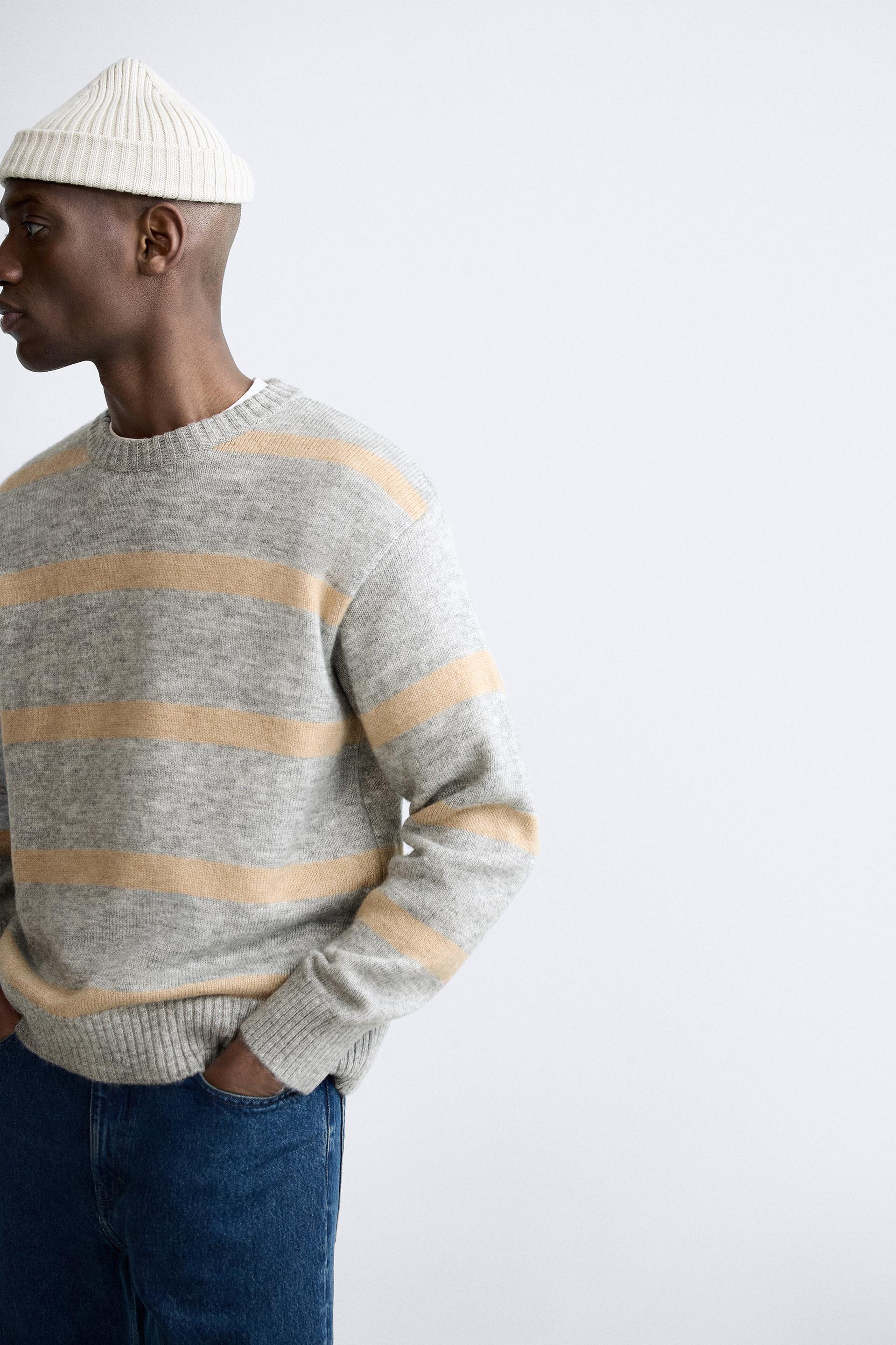 Zara Geometric Jacquard Sweater – Garmisland