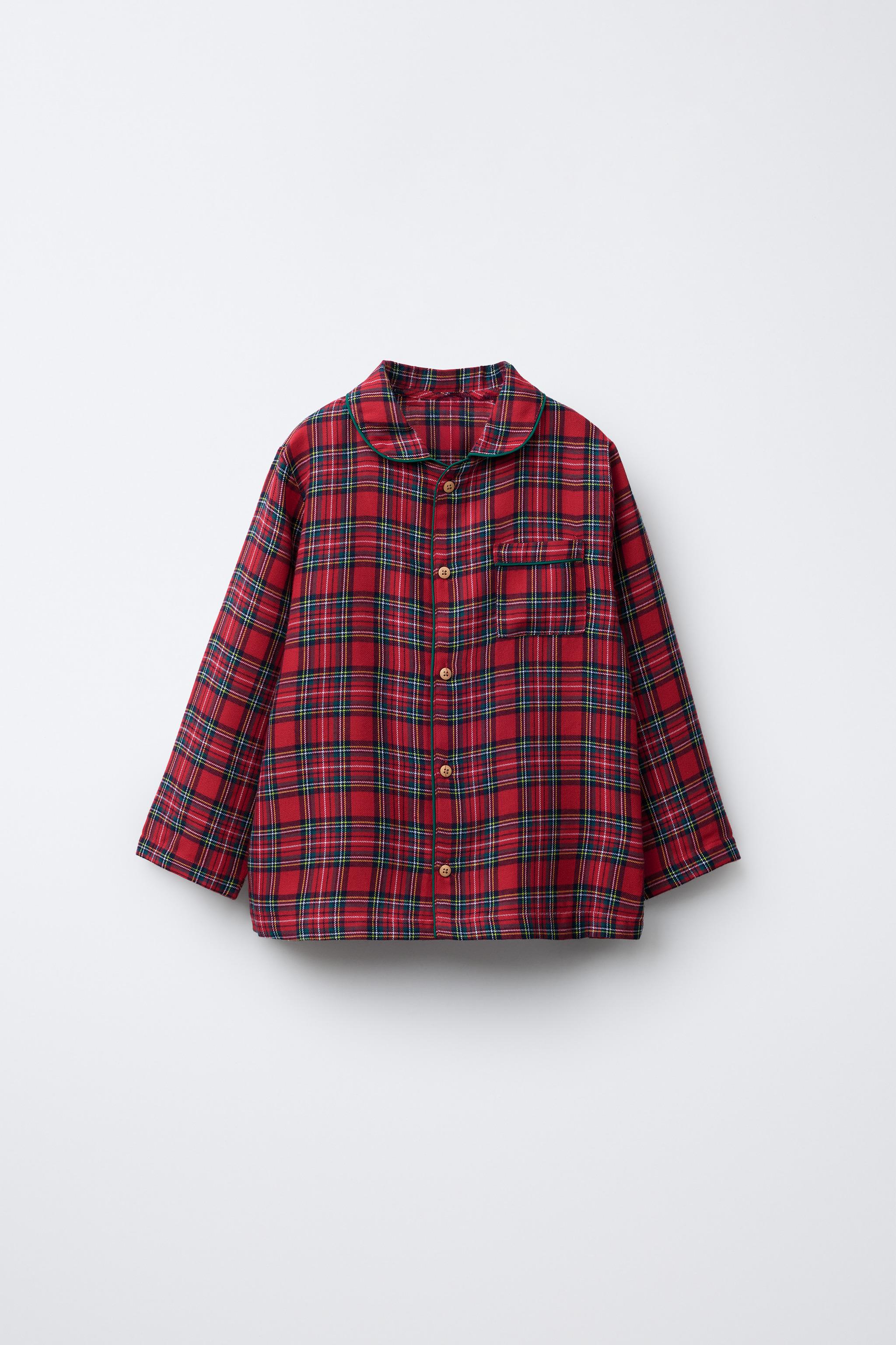 6- ANS/ PYJAMA À CARREAUX EN FLANELLE