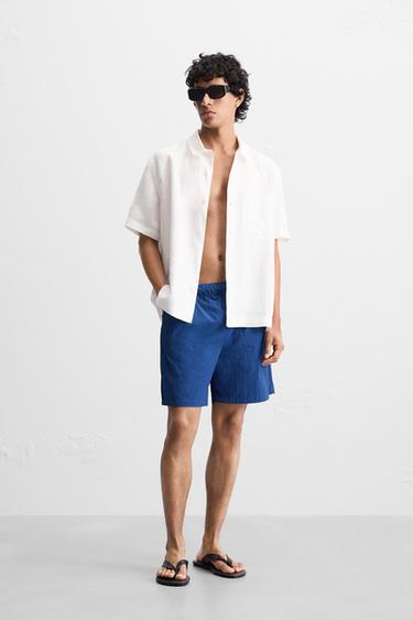 TECHNICAL BERMUDA SHORTS - Bluish by Zara - Image 0