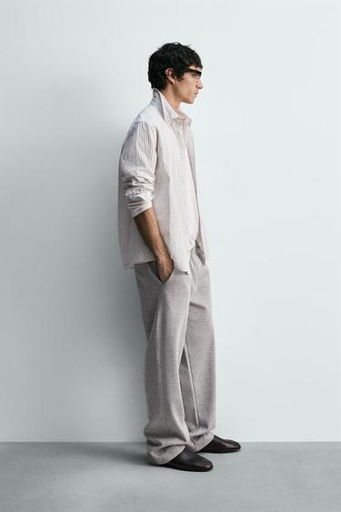 CHEMISE À RAYURES ET POCHE - rayures de Zara - Image 3