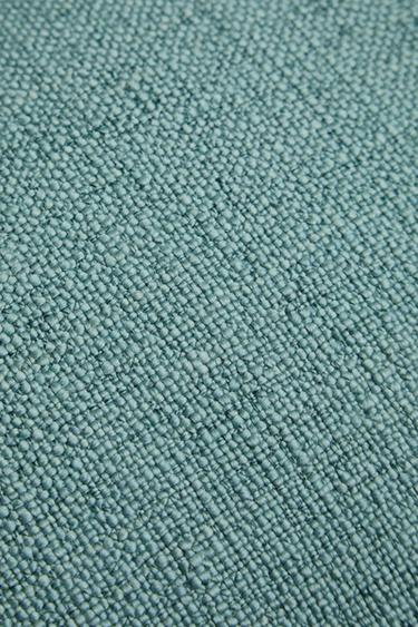 HOUSSE DE COUSSIN FRANGES - Bleu chiné de Zara - Image 4