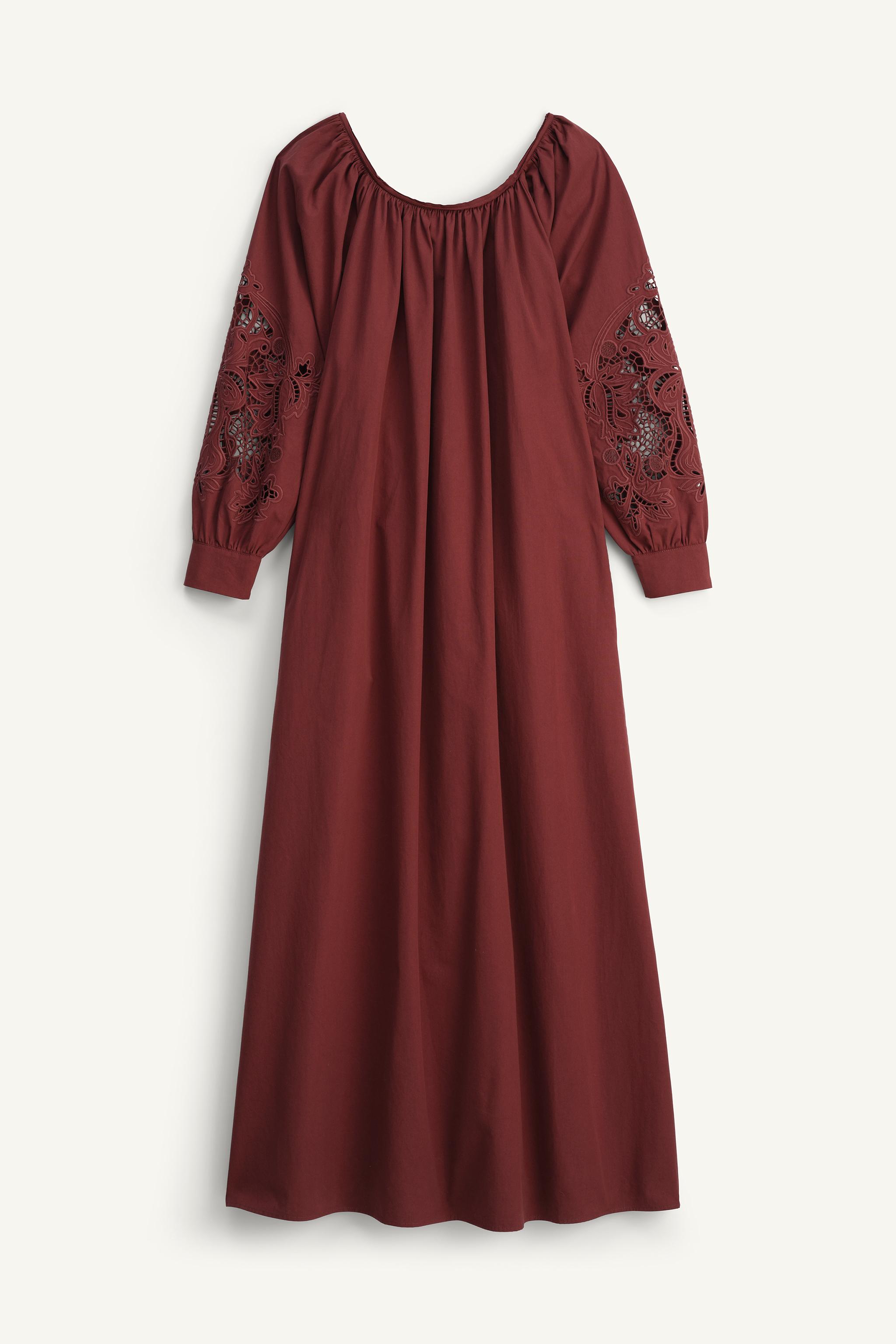ZARA LIMITED EDITION 刺繍入りポプリンワンピース 4344/200 04344200606-e1.jpg?ts=