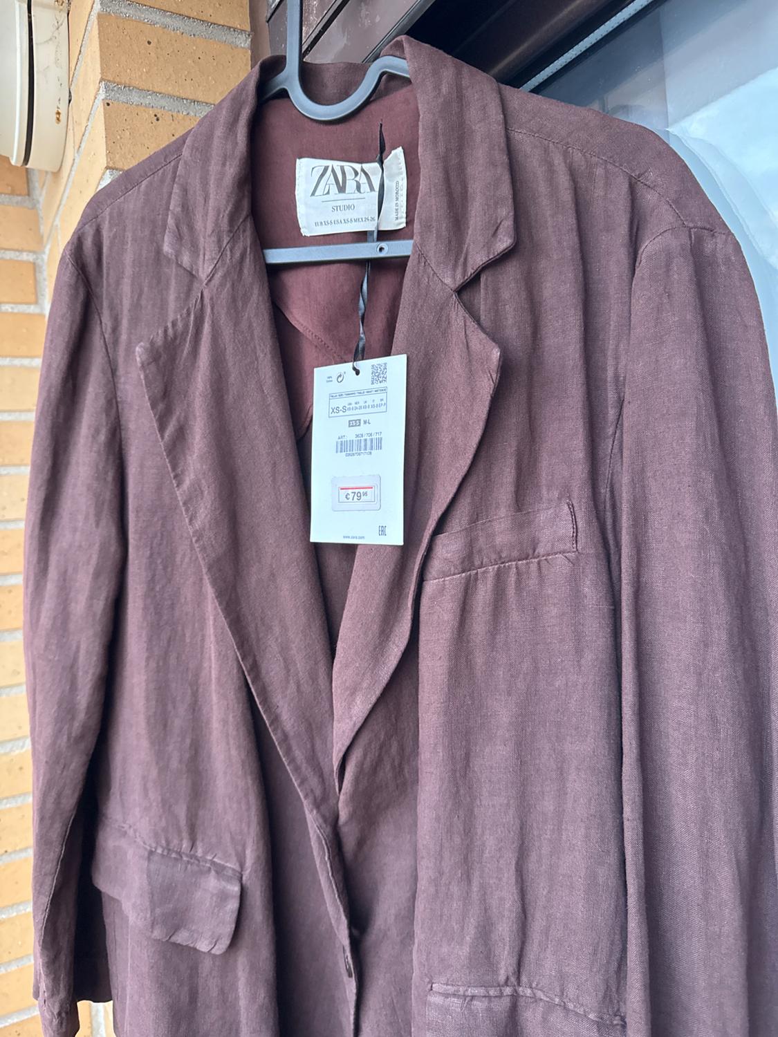 OVERSIZE LINEN BLAZER - LIMITED EDITION - Image 5