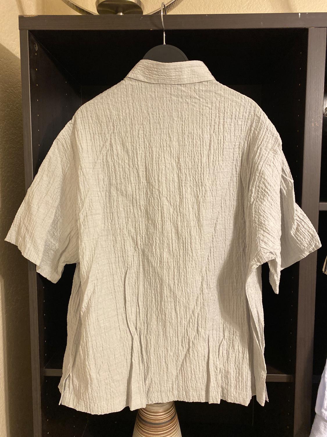 CAMISA JACQUARD EFECTO ARRUGADO - Image 3