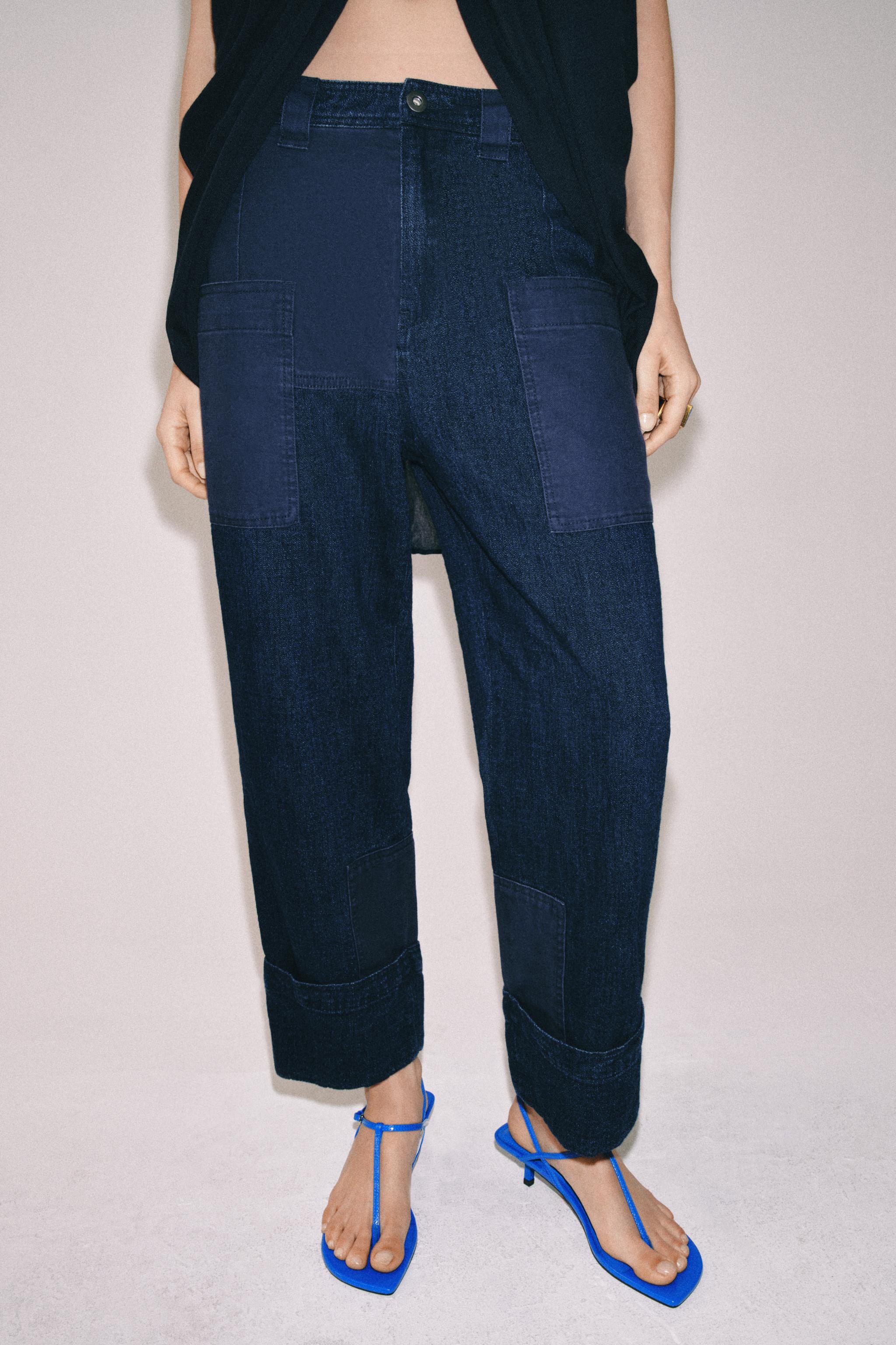 ZW COLLECTION COMBINATION POCKET PANTS