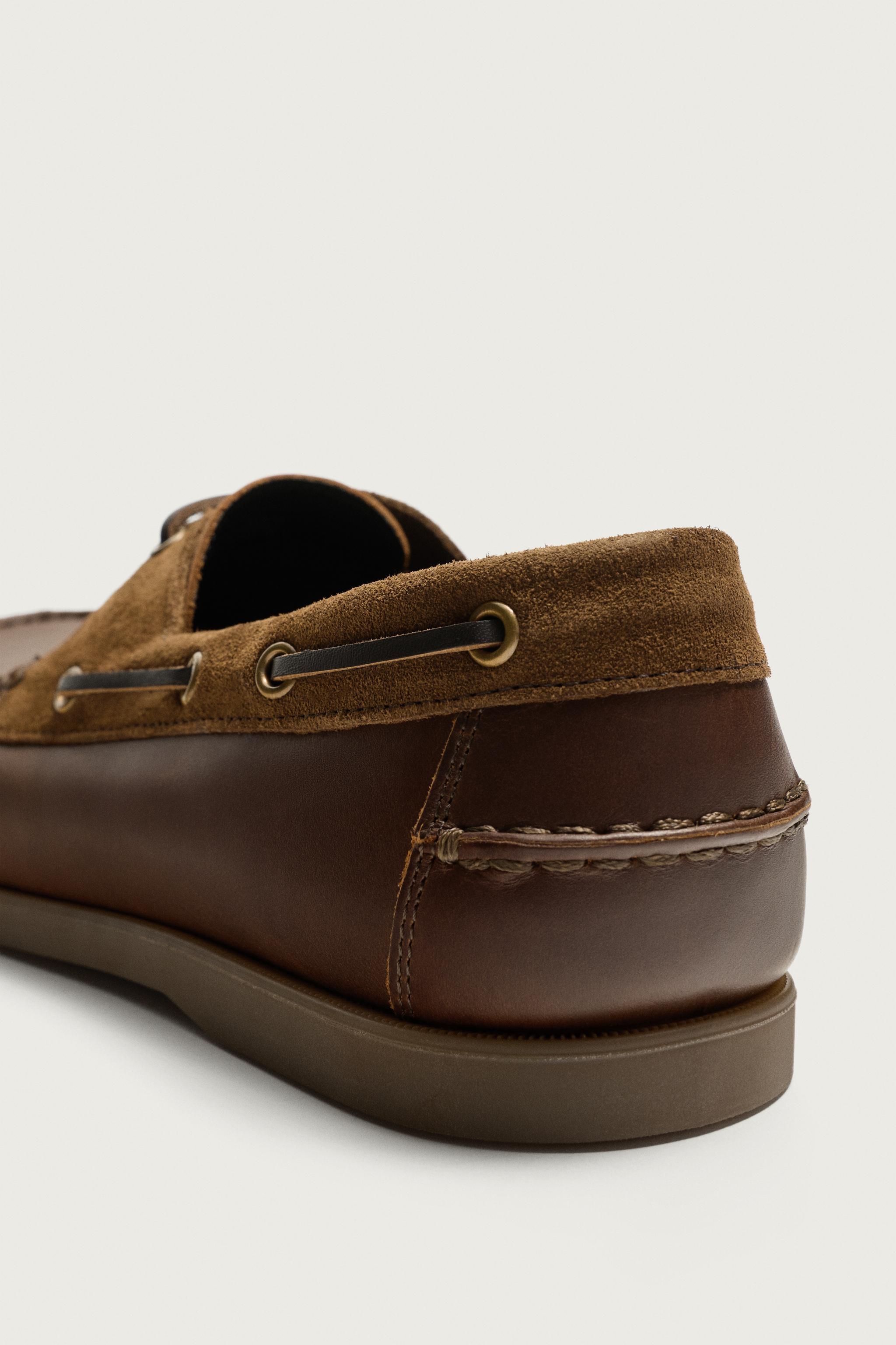 CHAUSSURES BATEAU EN CUIR