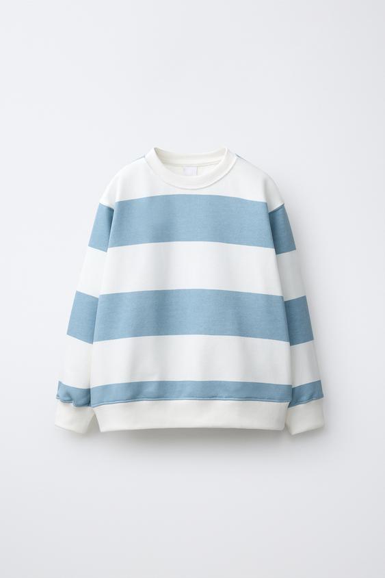 SUDADERA RAYAS - 180 de Zara - Imagen 0