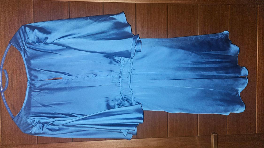 SATIN JUMPSUIT WITH WRINKLED EFFECT - Image 4