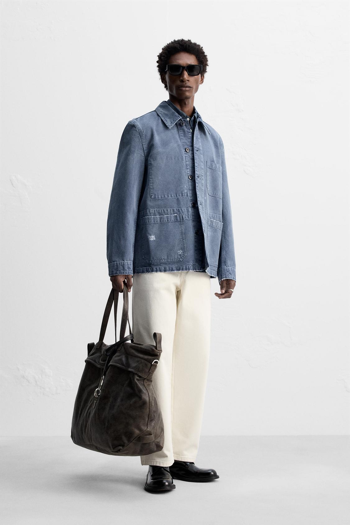 КУРТКА ДЛЯ СТИРКИ ОТ БРЫЗГ ZARA