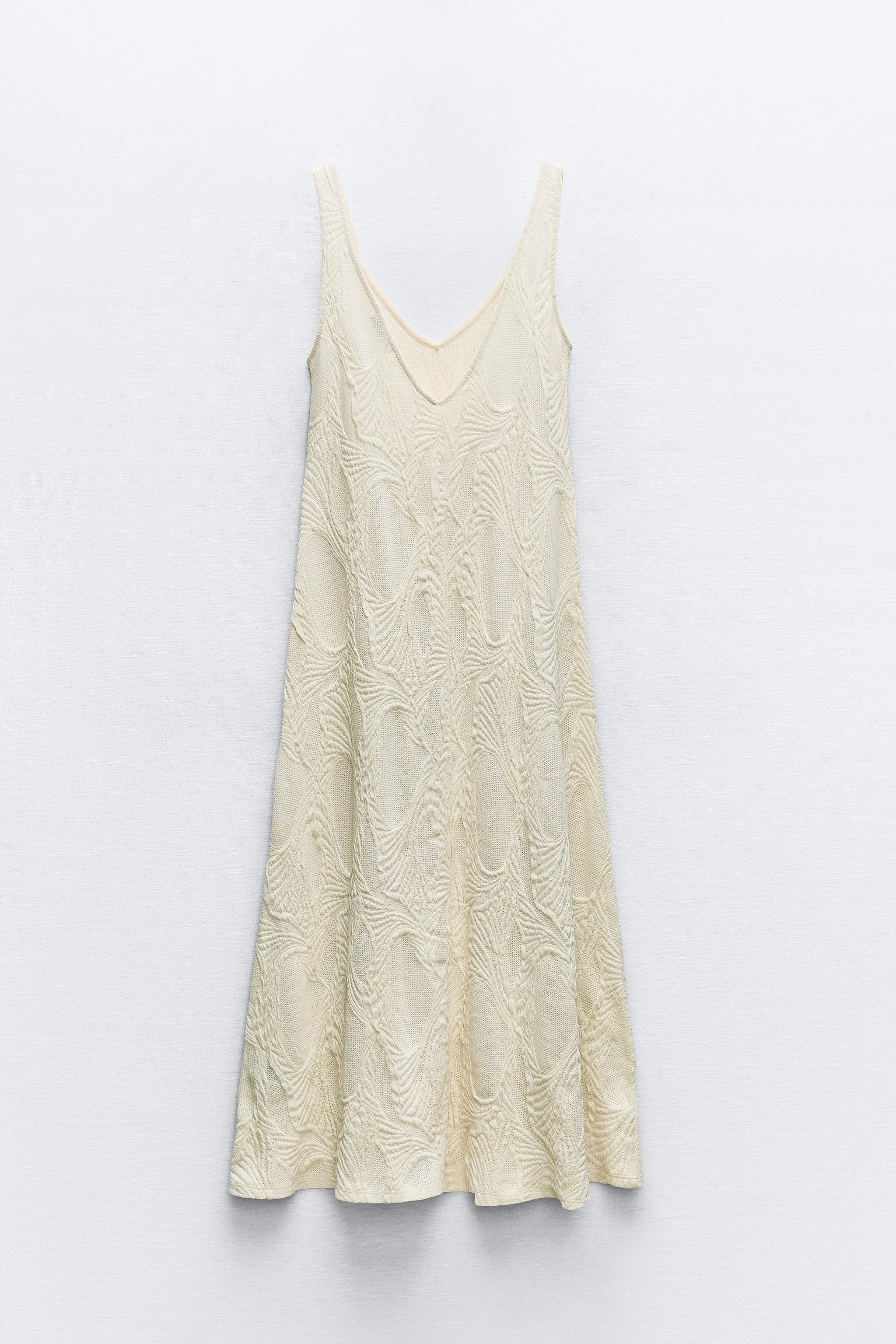 ZARA NEW WOMAN LONG SLIP DRESS WITH TOP - LIMITED EDITION XS-XL
