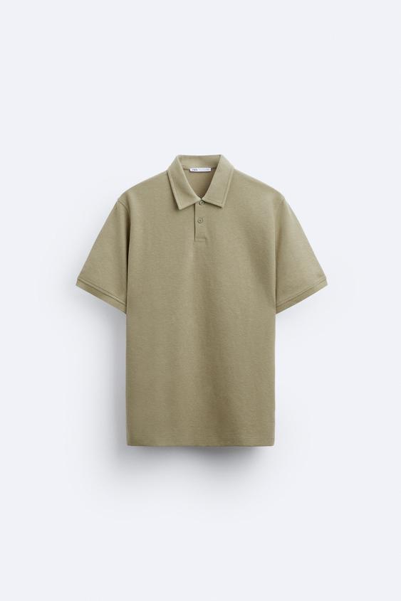 Uniqlo AIRism Jersey Short Sleeve Polo Shirt