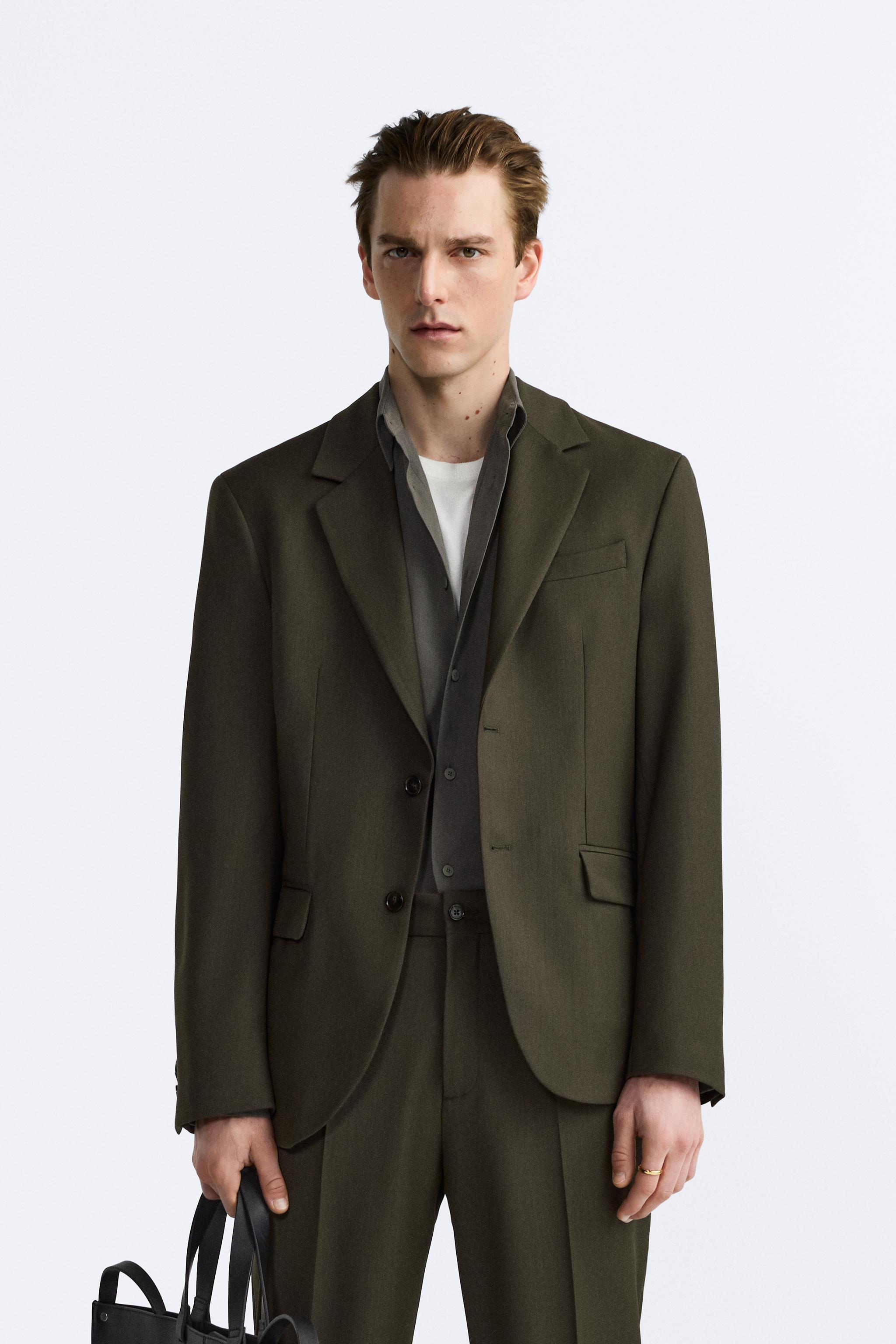 Zara mens hot sale sports jacket