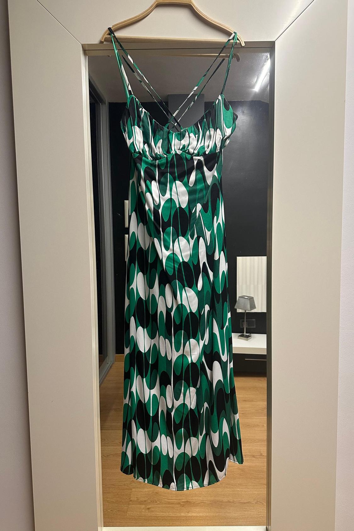 PRINTED CAMISOLE DRESS