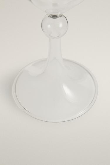 PETIT VERRE À PIED EN BOROSILICATE - Transparent de Zara - Image 3