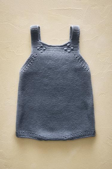 CHILDREN'S DUNGAREES WITH BOBBLES - Blue by Zara - Image 5